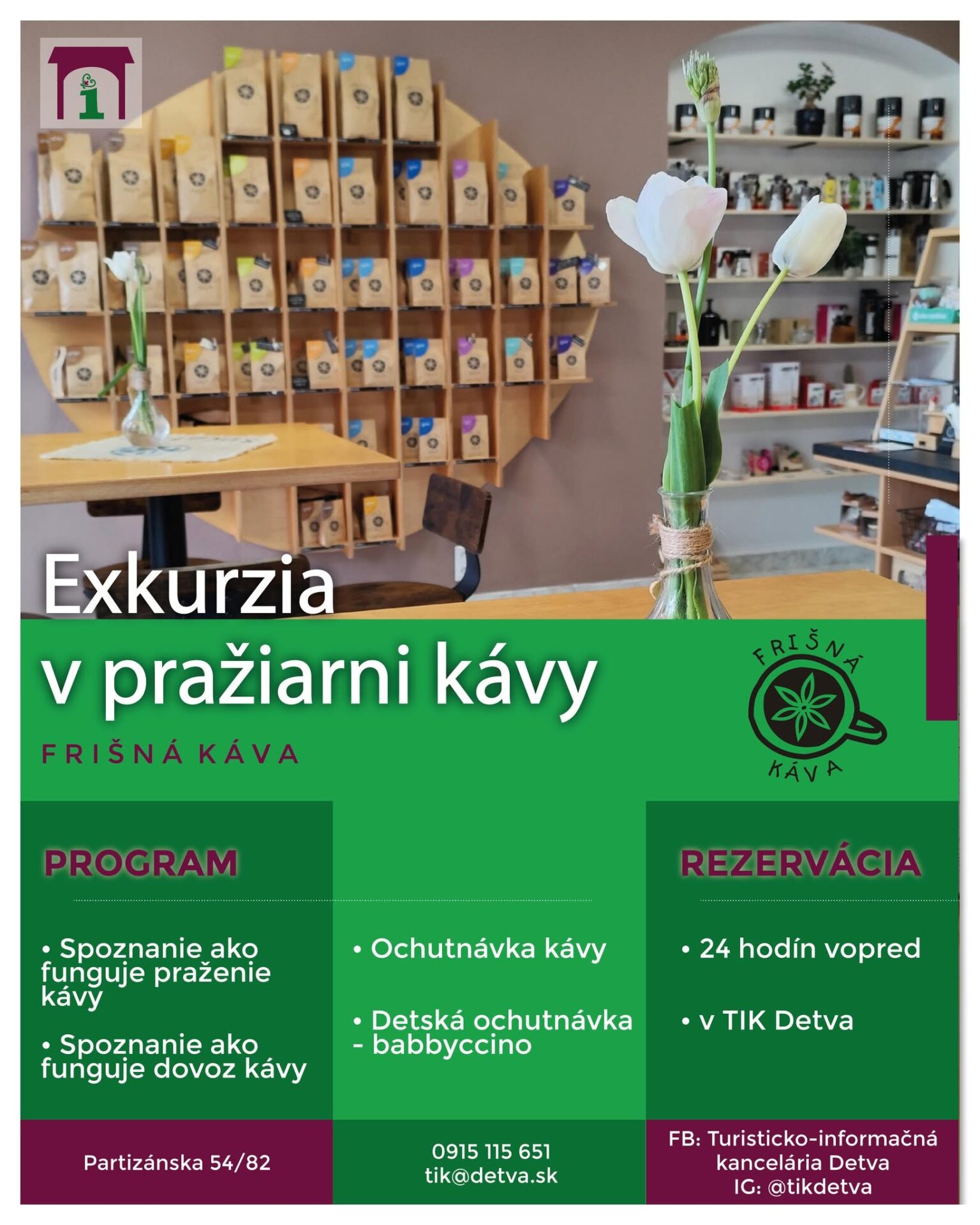 Exkurzia v pražiarni kávy